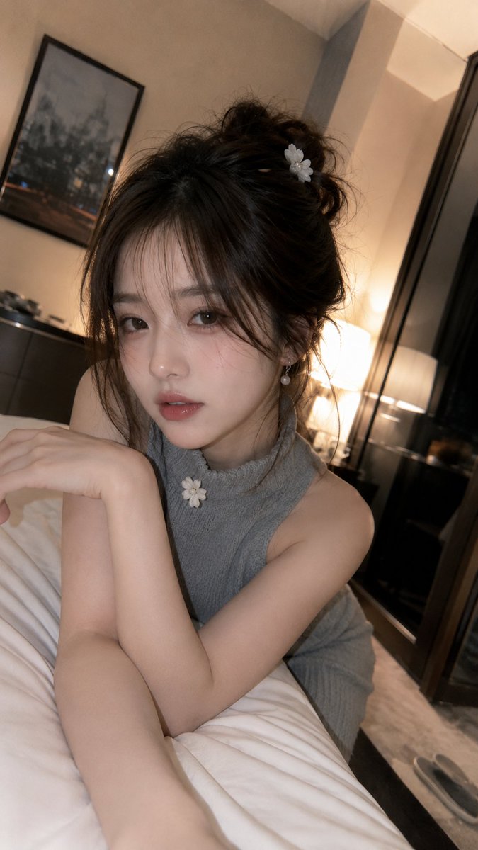 { "image_generation": { "subject": { "description": "beautiful young East Asian woman", "…