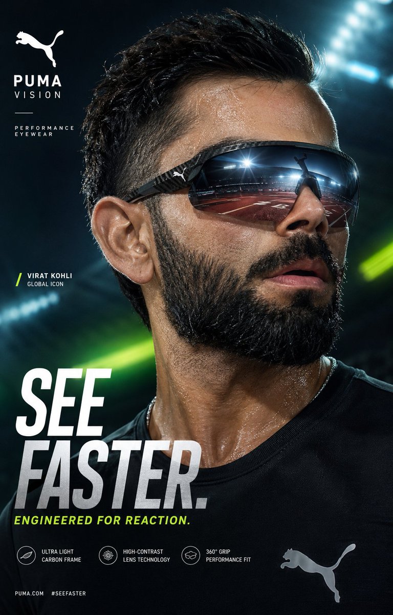 GPT Image 2 Virat Kohli King 👑 Ultra-premium global sports campaign poster feat…