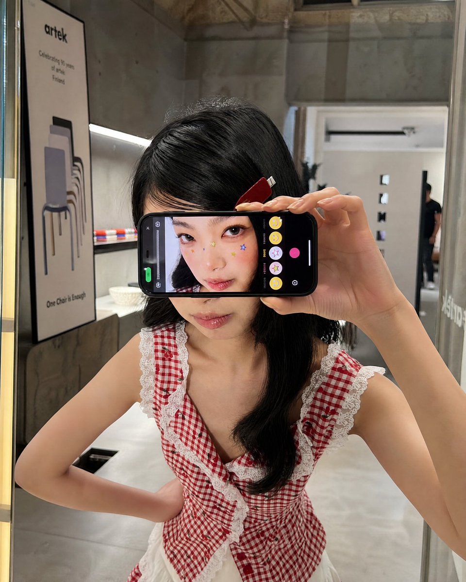 Chatgpt image 2 on @openart_ai { "prompt": "Ultra-realistic iPhone portrait with identity…