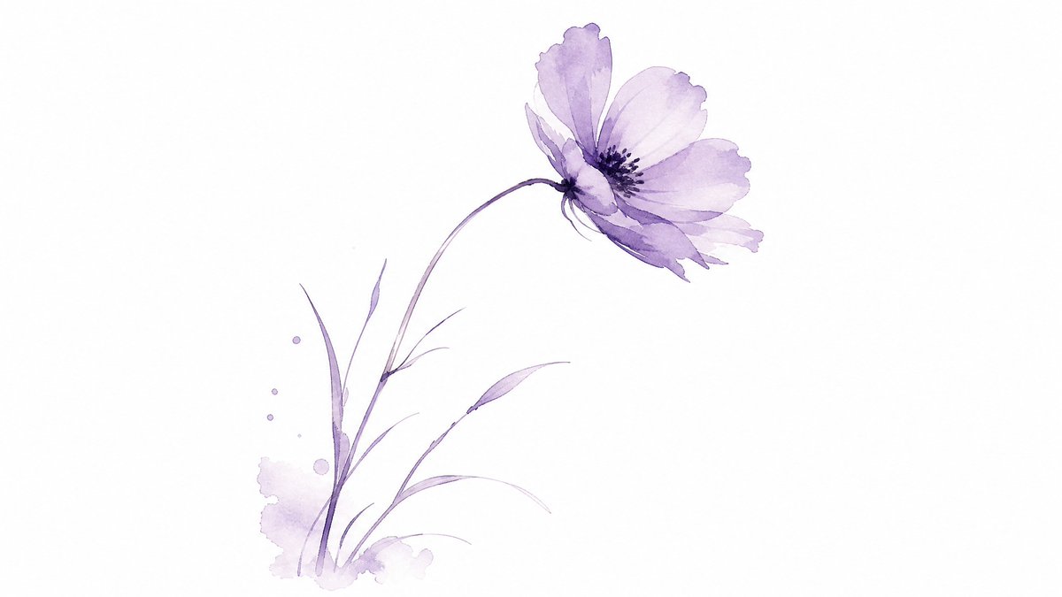 [SUBJECT] 的极简水彩插画，柔和的色彩晕染，单一主色调，留白通透空灵，线条细腻精致，白色背景 Created with @lovimg_com https://t.co/…