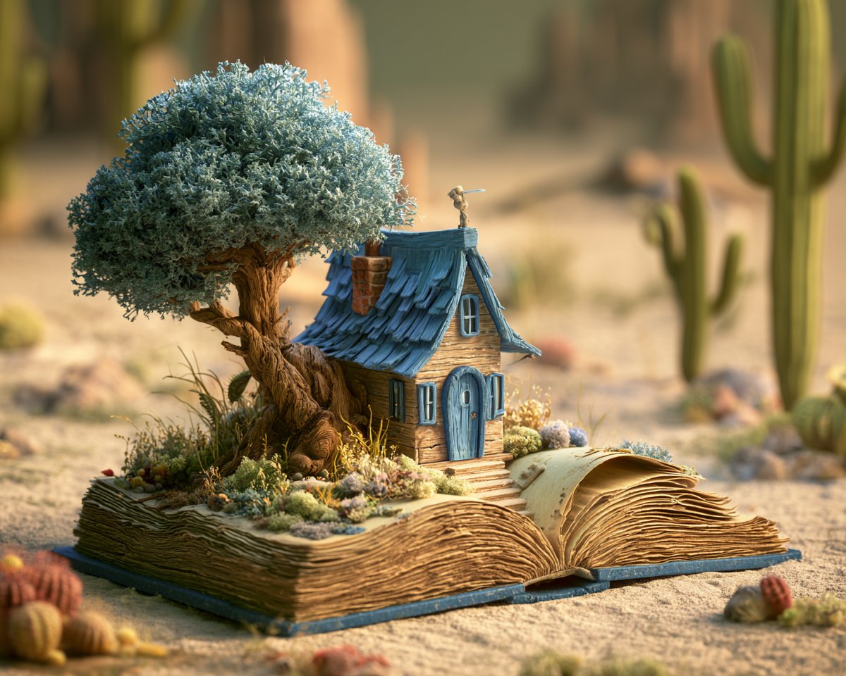 storybook --v 8.1 --ar 5:4 #midjourney #promptshare #aiart #tischeins https://t.co/NxIXGL…