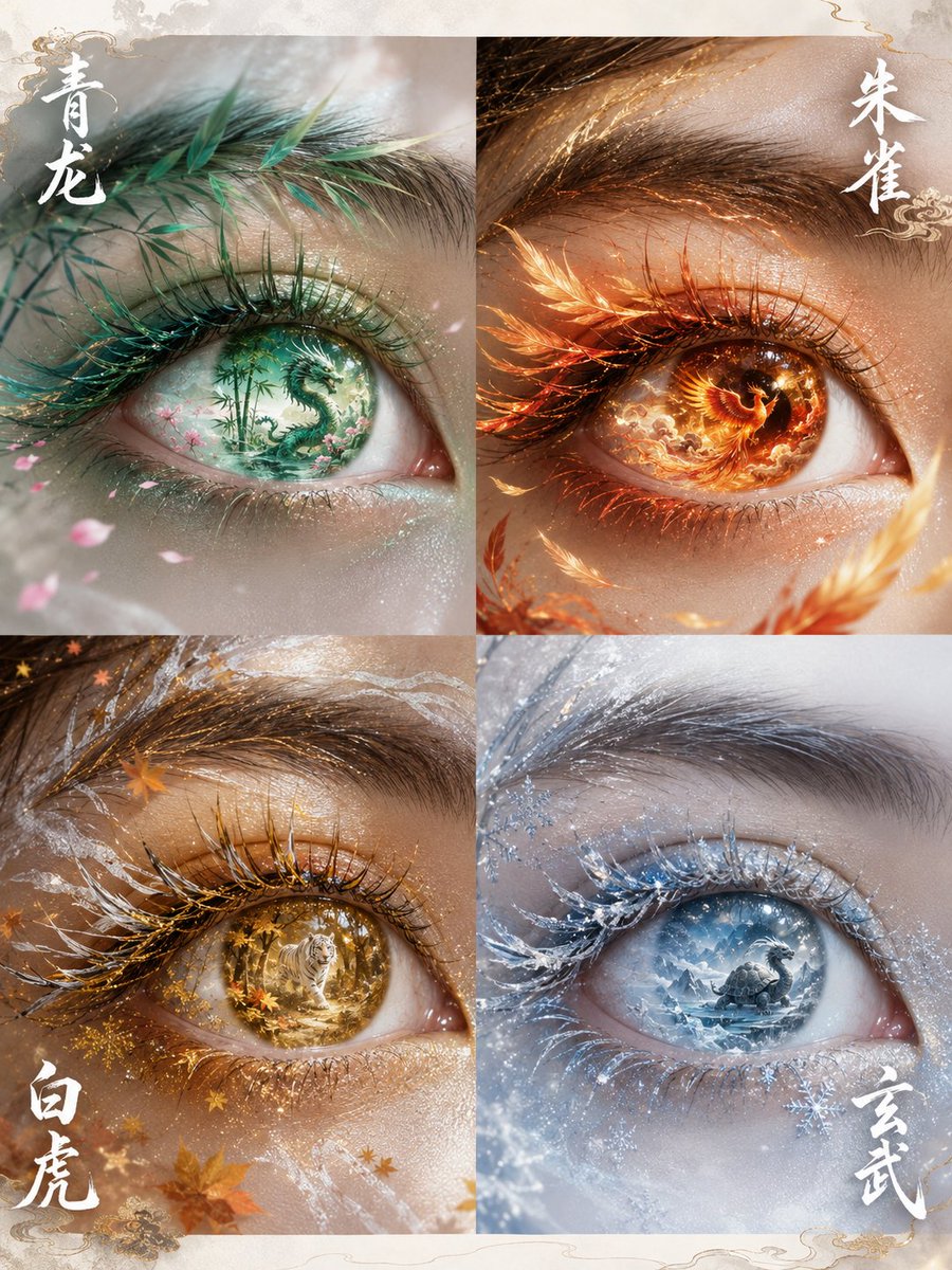 GPT Image 2.0 vs Seedream 5.0 Pro! 不标答案,先看图。 猜猜哪张是谁生成的?😎 Prompt ⬇️ 以眼部特写参考图作为唯一人物眼睛参考,生成一…