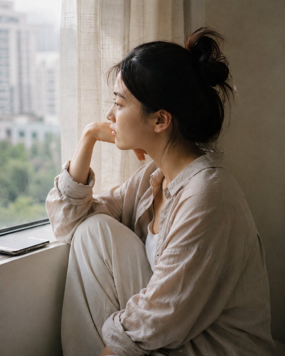 GPT Image 2 on ChatGPT 情绪系列片《公寓一夜》- 1： One Night in the Apartment - Part 1: The Light Is…
