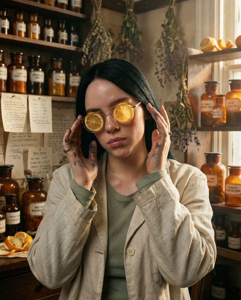 { "vibe_title_en": "The Acidic Alchemist", "master_prompt": "一张超现实、中画幅的人像照,主题为…