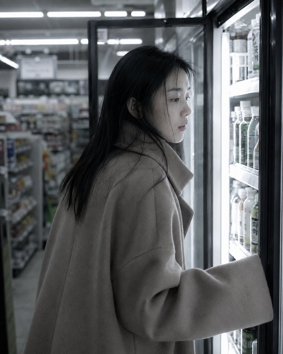 GPT Image 2 on ChatGPT 情绪系列片《公寓一夜》- 13 One Night in the Apartment - Part 13 Fluorescent L…
