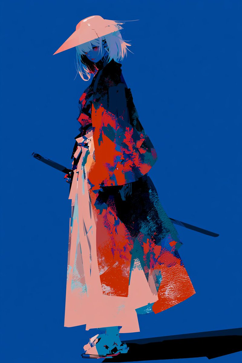 创建一张横向、干净、单色二维故事板线稿表，描绘一名机械武士向画面右侧持续切割无尽阵列；不要渲染方括号标签。 [HEADER] 仅用一条细线的页眉，仅显示： "…