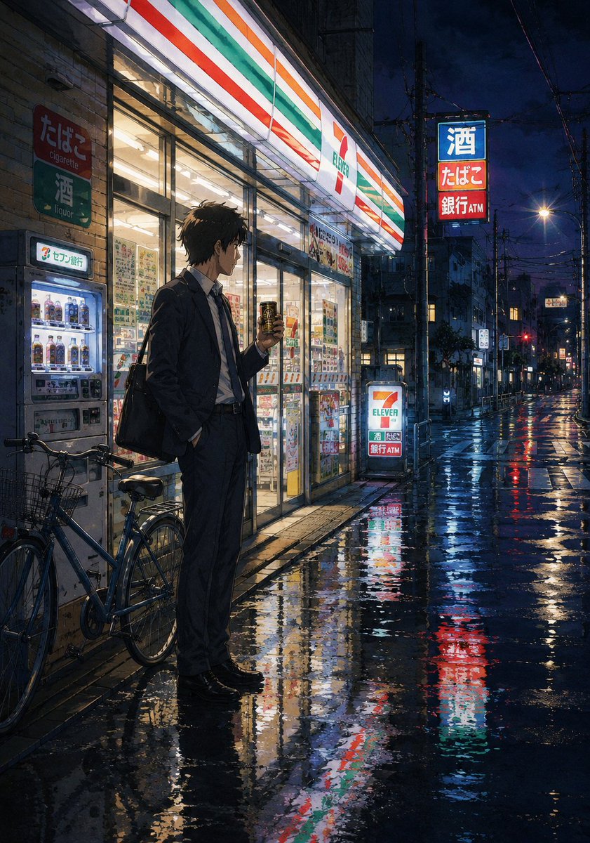 一幅永恒的1980年代末至1990年代初的日本动漫插画,精湛的手绘技艺,背景质感丰富细腻,水彩晕染精致微妙,赛璐璐动画美学若有若无,柔和的胶片颗粒感,富有氛围的灯光,表情生动且身…