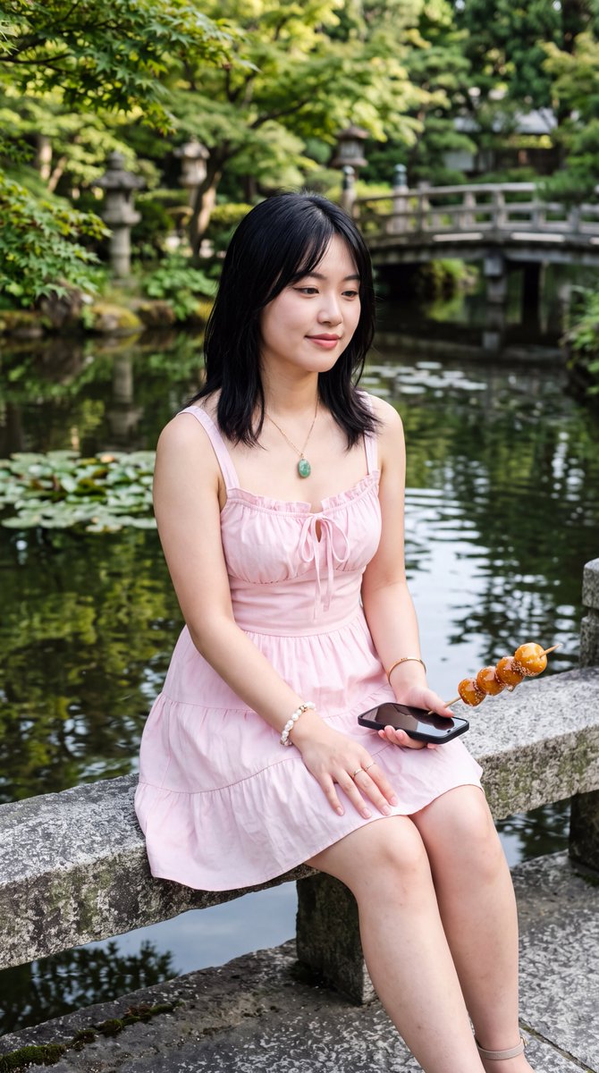 [GPT Image 2 提示词] | ar 9:16 4K 创作于 @TopviewAIhq @topviewaijp #Topview 女士吃烤肉丸 一张年轻东亚女性的照片级…