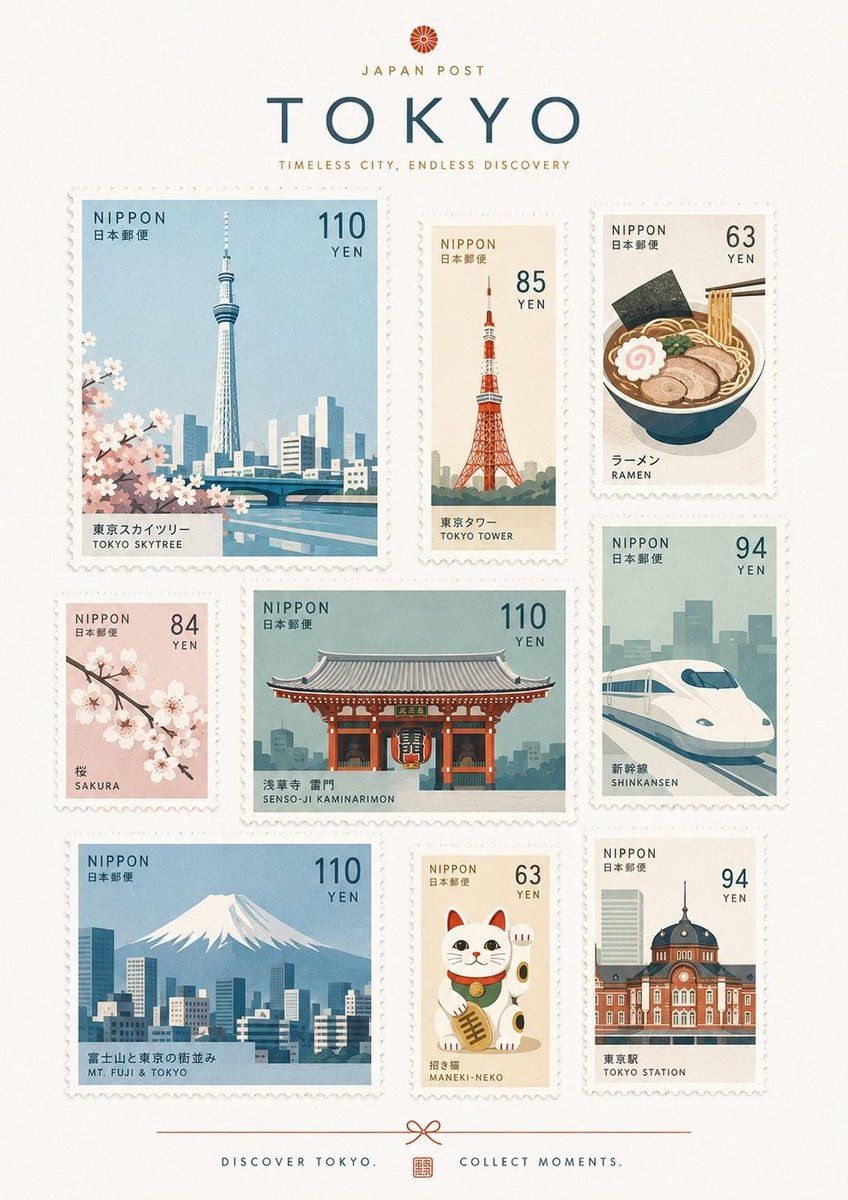 [DESTINATION] = [Destination] 以 [DESTINATION] 为灵感,创作一套高端纪念邮票收藏系列,以设计精美的 A4 纵向邮票…