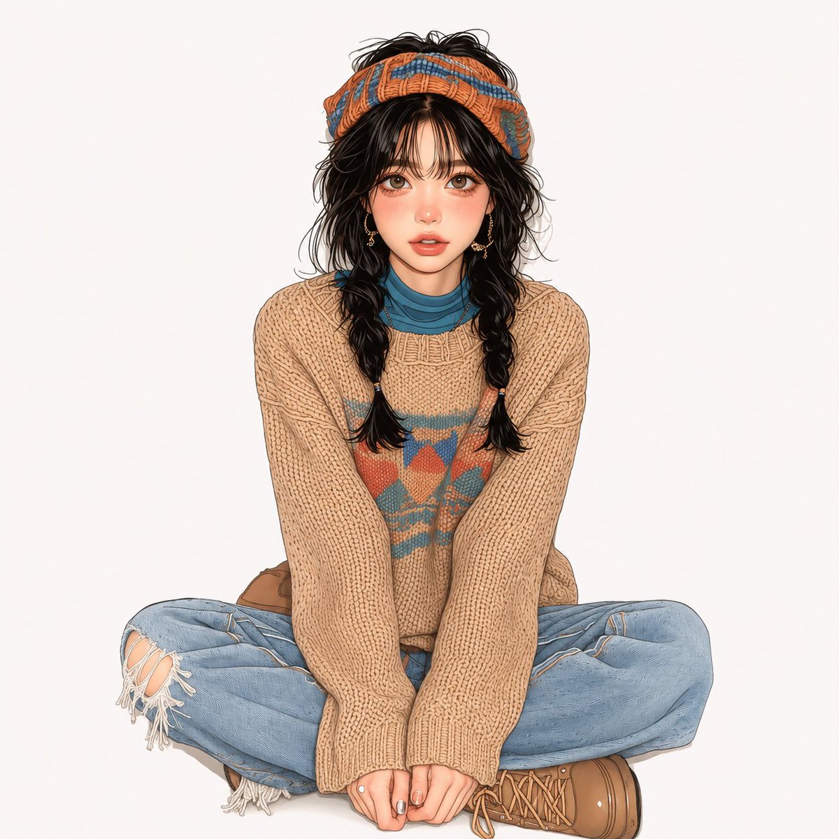 { "SUBJECT": "<用户描述或参考图像>", "HAIRSTYLE": "<可选>", "POSE": "<可选>", "prompt": "创作一幅干净、极简的动漫风…