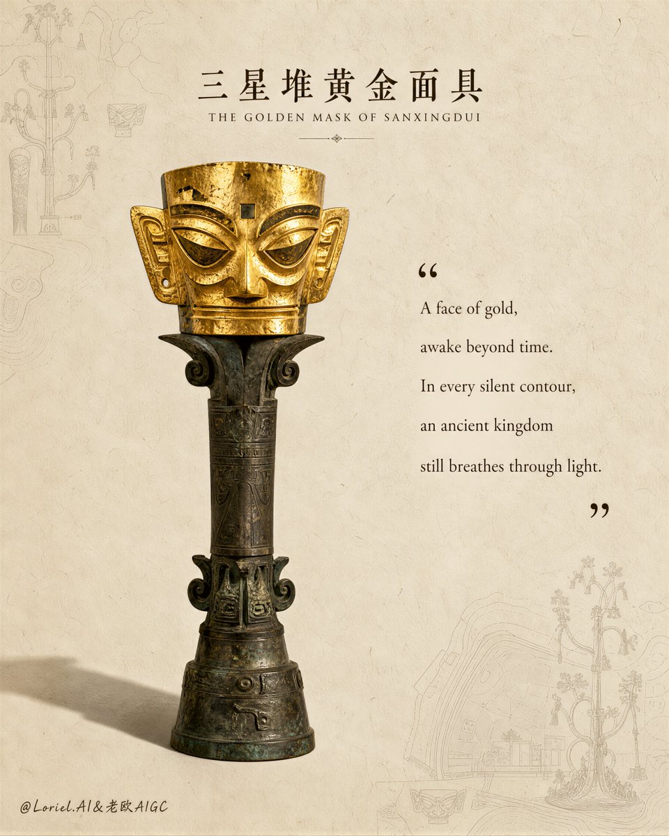 推荐一座文明古城，别先放全景地标；先放一块能让人想触摸的“证据”。 一根残柱、一道纹饰、一个面具，足以承载整座城市的时间感。旅游海报从“介绍景点”变成“邀请你走近文明”。 ✦ o…