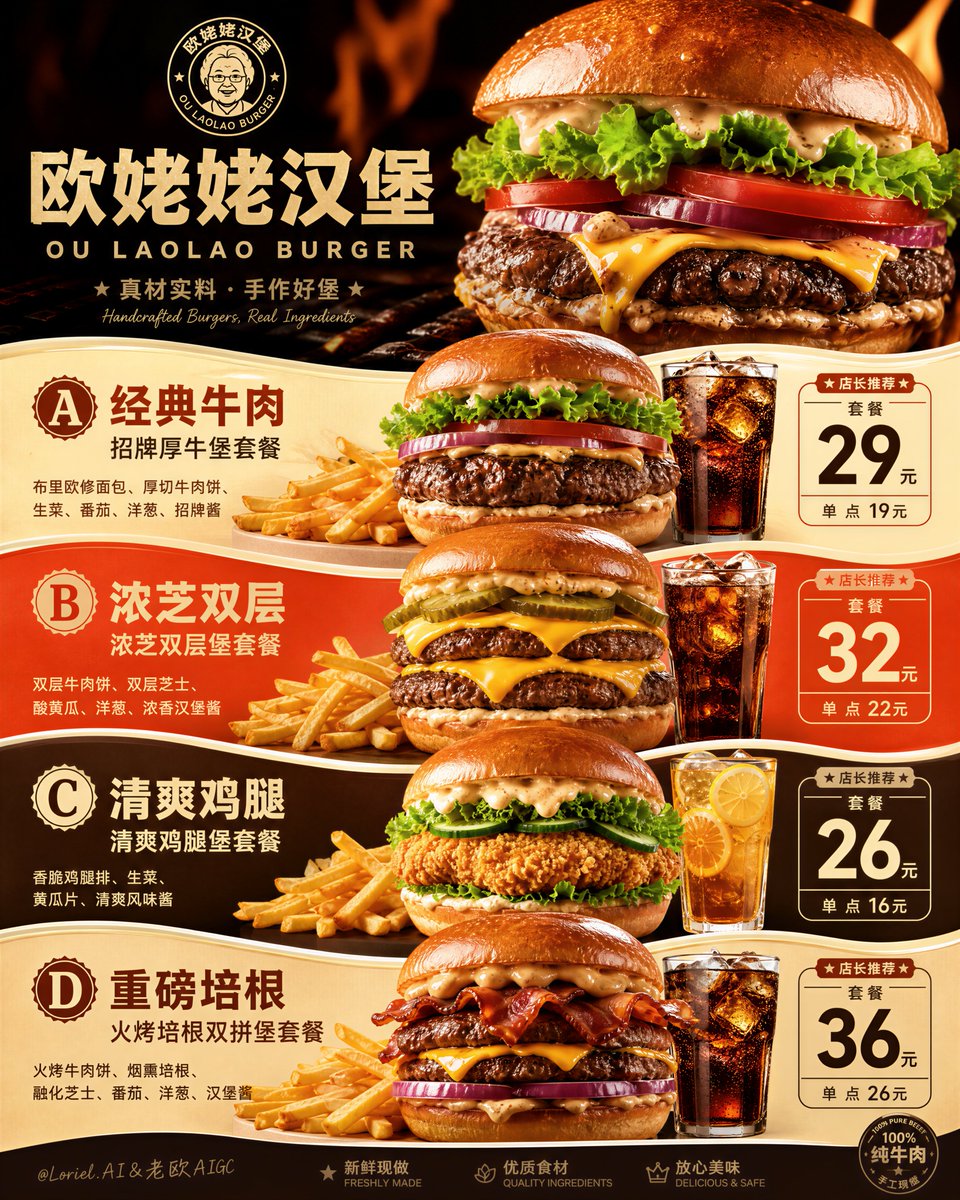 智能手机界面,应用程序界面,廉价传单布局,低细节汉堡,伪造塑料奶酪,无聊薯条,扁平可乐,无法辨认的排版,粗劣字体,杂乱构图,组合层次薄弱,油腻模糊,随机餐厅道具,泥泞灯光,过度黑…