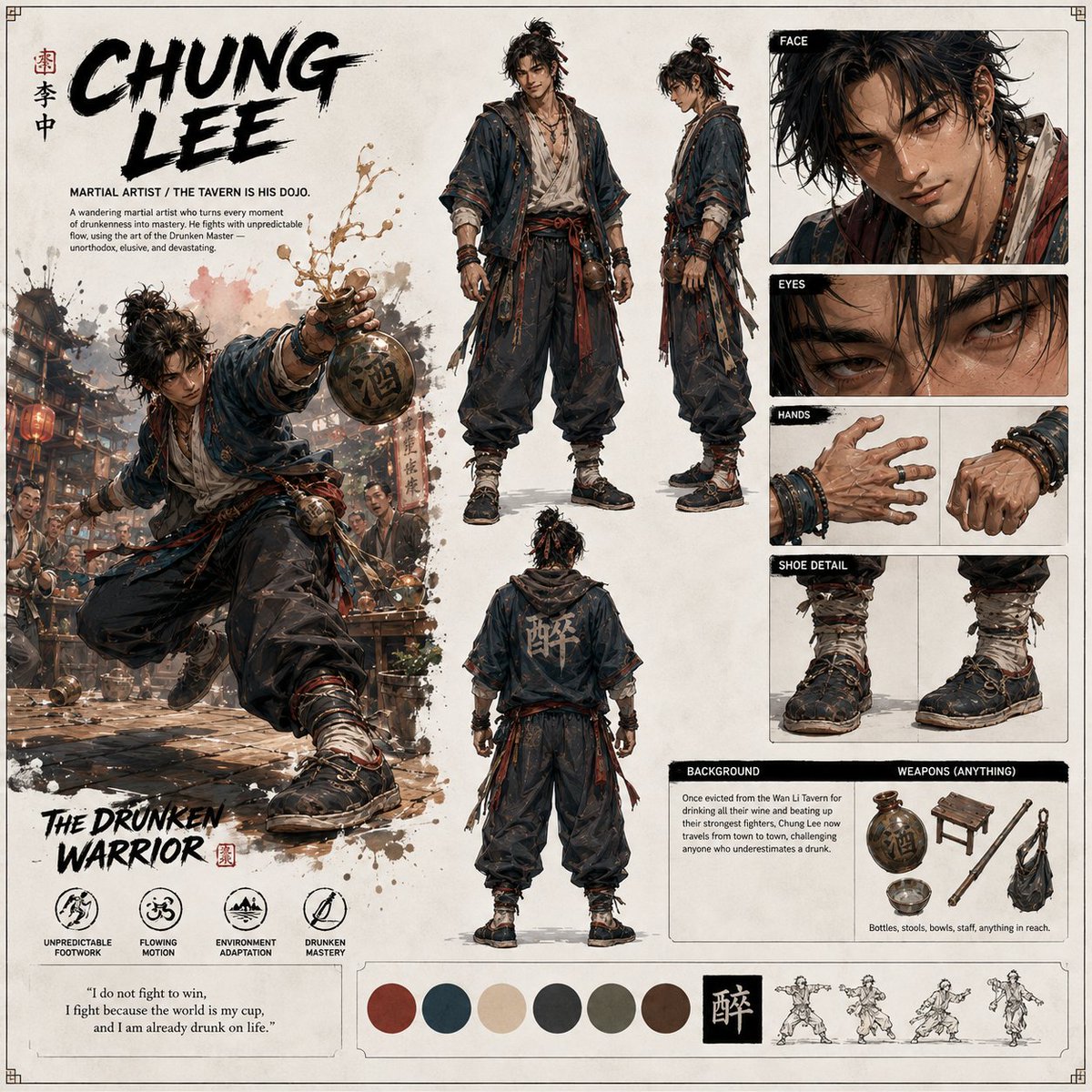 1️⃣ 从角色开始 — 不要从视频开始 在生成任何动作场景之前，我使用 PixVerse 中的 GPT Image 2 创建了 Chung Lee — The…