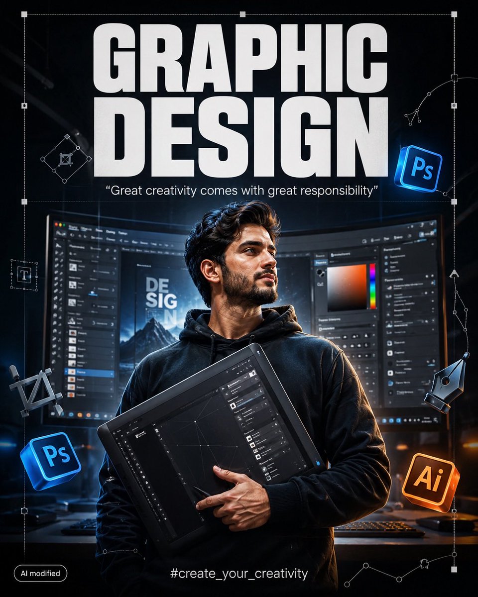 创建一个高端电影感的平面设计(GRAPHIC DESIGN)宣传海报,采用现代专业创意工作室的美学风格。 构图: 竖版 4:5 人像格式。打造一张高度精致、写实的平面设计广告/海…