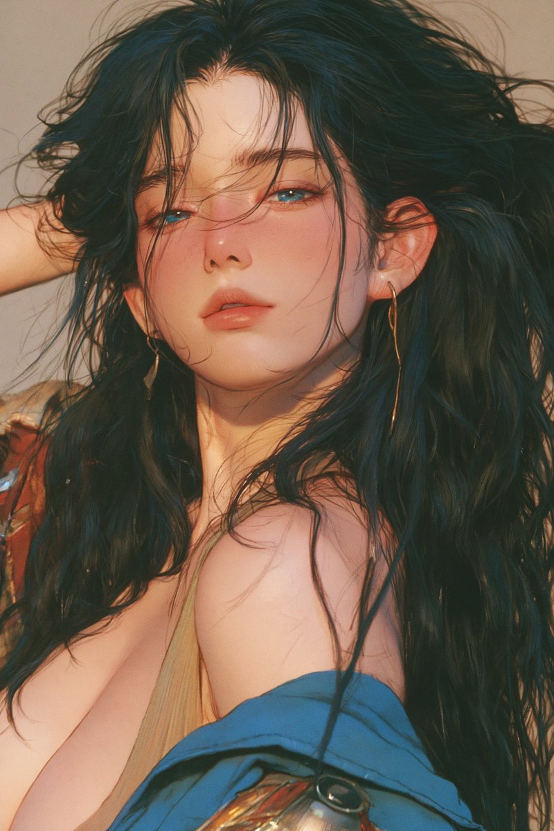 then i send to gpt to make sheet realistic character 半写实动漫影响肖像，四分之三身体，一位[AGE]的成年女性，丰满曲线身材…