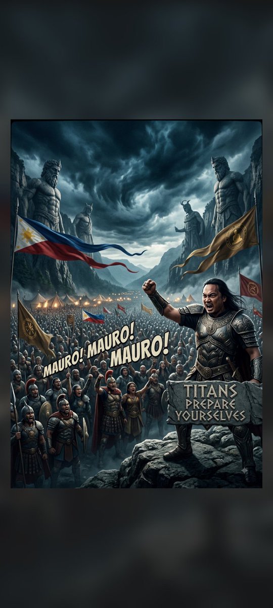 https://t.co/G7FfkC8PCt 电影《泰坦》中的一幕场景："titans preapare yourselves"（泰坦们，做好准备），而军团齐声高喊："Maur…