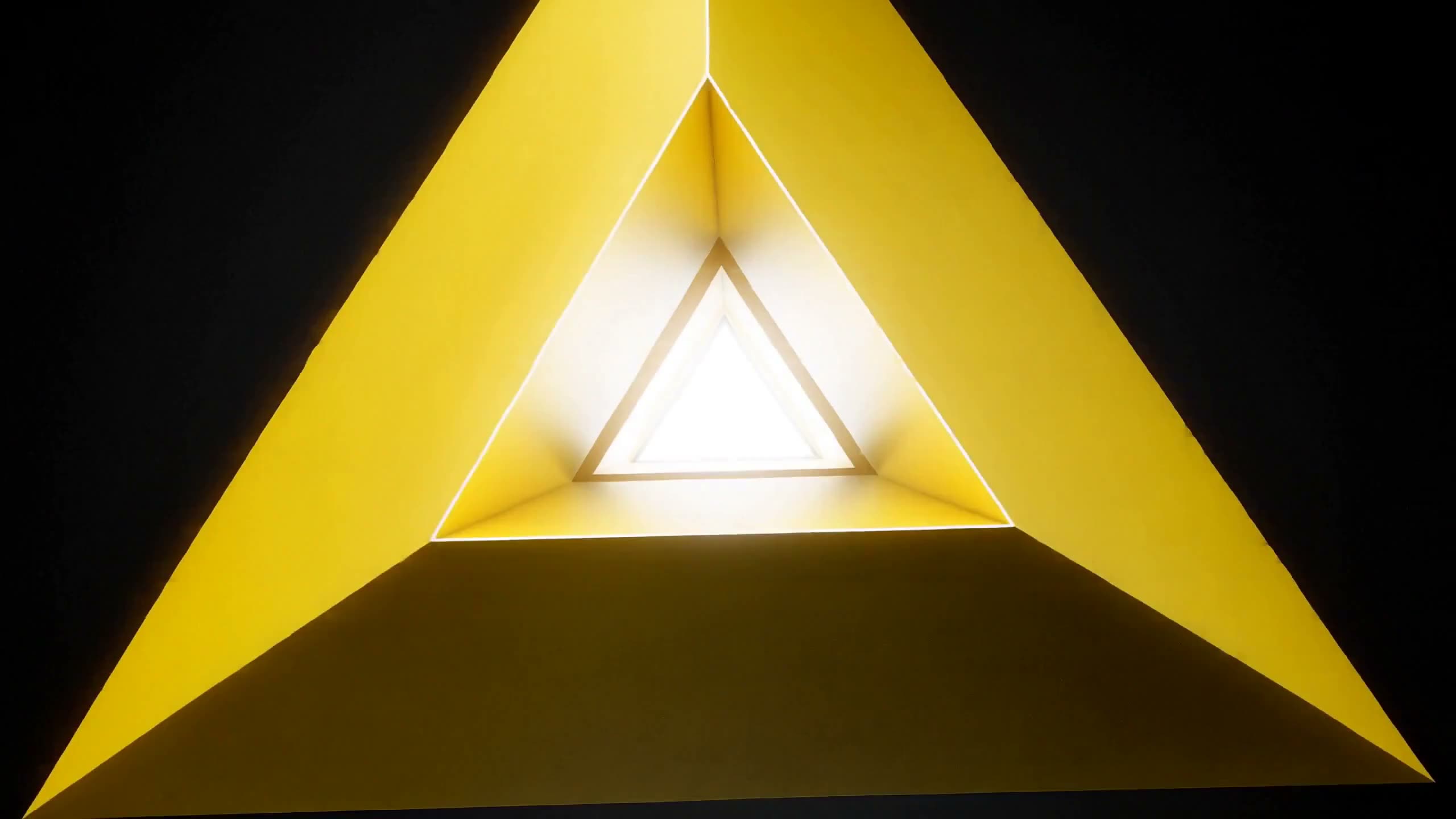创建一个 15 秒、具备病毒式传播潜力的风格化 3D 动画，采用大胆的图形海报美学，结合 3D 卡通描边渲染（cel shading）、抽象动态图形、超现实变…