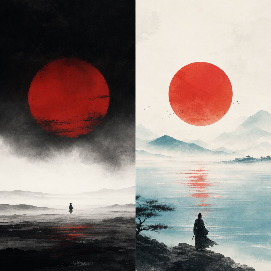 里约热内卢基督救世主雕像的远景长镜头，雕像在壮丽满月的映衬下形成完美的剪影。月亮是一颗耀眼的金色球体，正好位于雕像的正后方，营造出雕像人物将天体高高举起的壮观视觉幻象。紫灰色的朦…