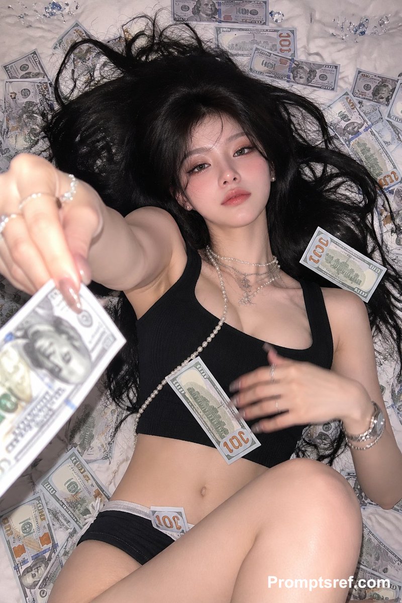 生成一张 GPT 图片每次操作仅需 $0.036。 免费试用此提示：https://t.co/bnd3aPx9W0 创作一张引人注目的 Y2K 直闪 / 撒钱床编辑风格肖像，主体…