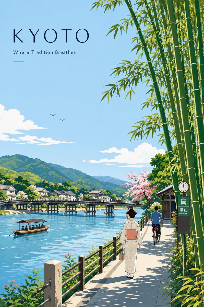 [CITY_NAME] 高级极简扁平矢量旅行海报,3:4 竖版。 创作一张原创的城市专属旅行海报,捕捉 [CITY_NAME] 的真实个性。为该城市的港口、历…
