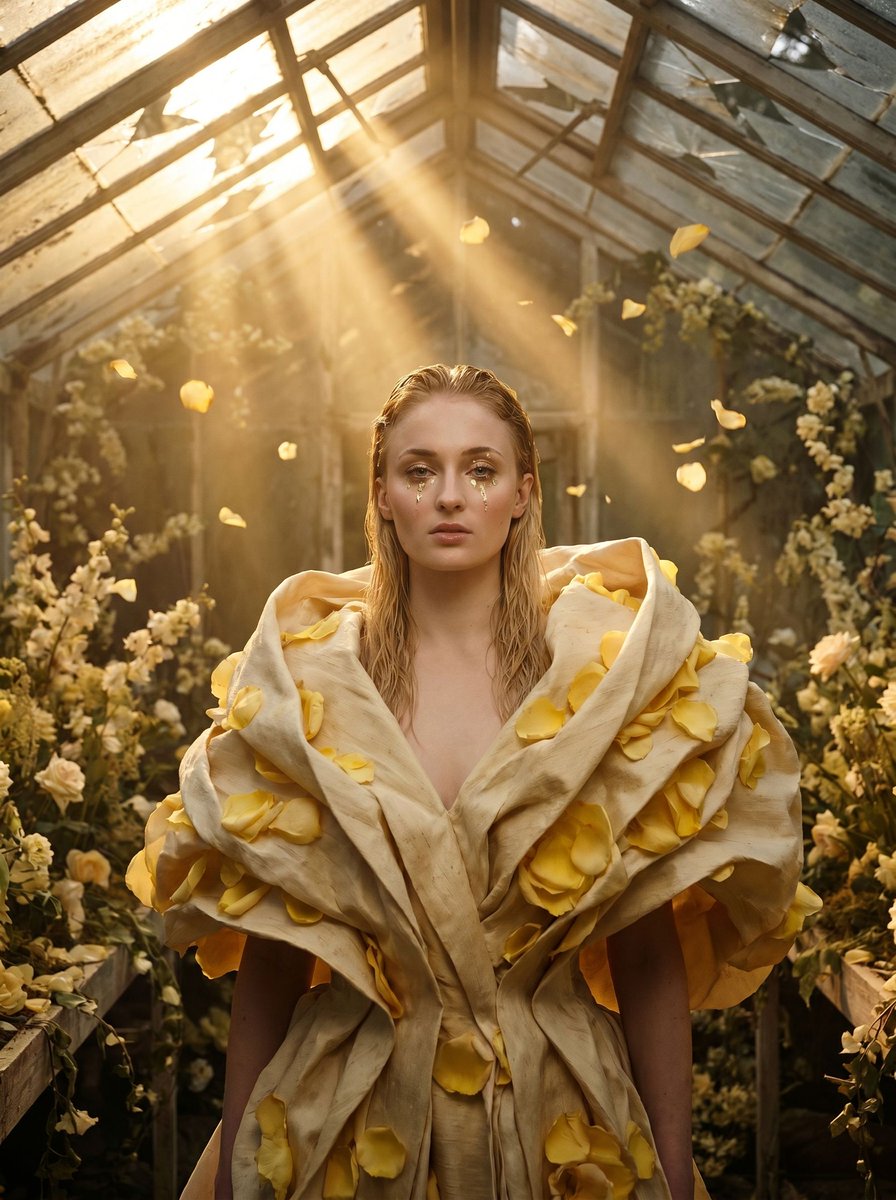 { "vibe_title_en": "The Majesty of the Unfading Golden Rose Under Broken Glass"…