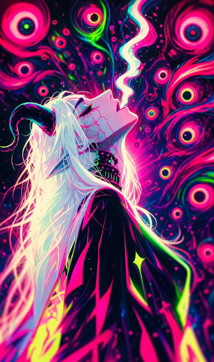 看看我为 GPT image 2 制作的这个提示词（前后对比）： 当代二维数字动画静帧，平涂赛璐珞上色技法。清晰的主体轮廓与周边抽象形状的强烈景深模糊形成对比。哑光渲染融合自发光…