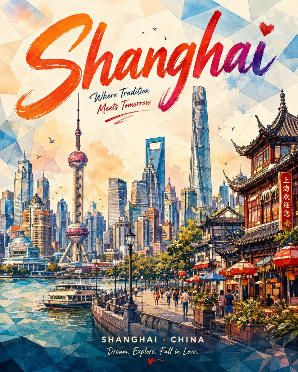 为 [CITY]（[COUNTRY]）创作一张高级感竖版旅行海报插画，旨在实现最高的 Instagram 互动效果。融合富有表现力的手绘墨水/马克笔线条、浓郁的水彩晕染，以及选择…