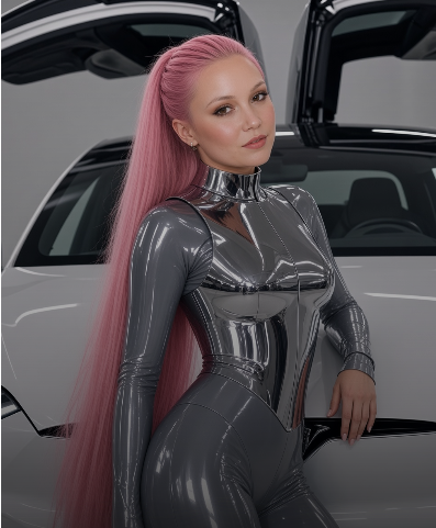 提示词分享 @NICKIMINAJ 灵感 使用上传的照片作为准确的角色参考。完美保留主体的面部和身份——相同的五官结构、眼睛形状和颜色、鼻子、嘴唇、下颌线、颧…