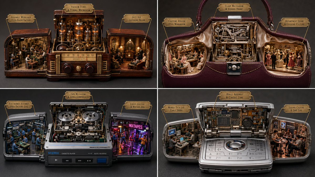 /* 容器：宏观文物 */ .artifact-puzzle-box { subject: AI_INFER(Iconic hardware/fashion piece of […