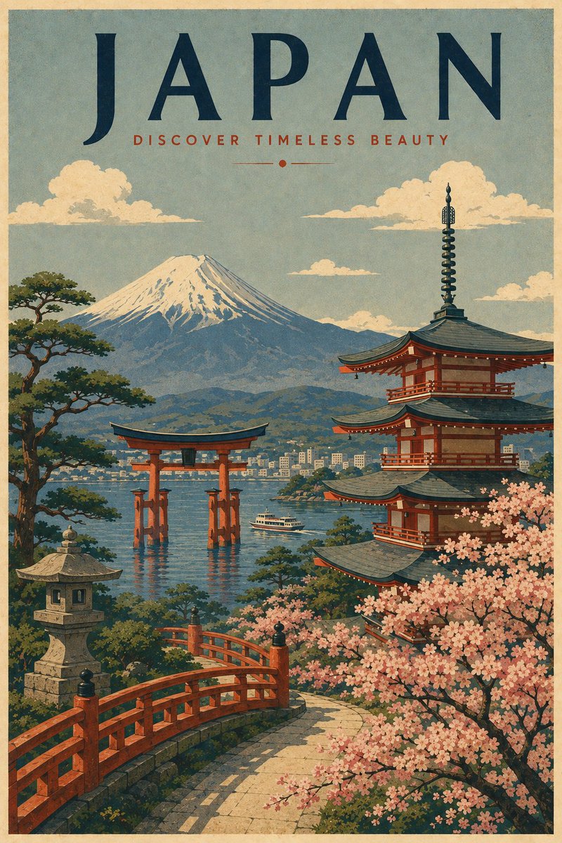 GPT 图像 2 张。 提示 👇 创建一幅复古中世纪（旧世纪中叶）风格的旧金山（加利福尼亚州）旅游海报插画，采用精致的 1950 年代至 1960 年代丝网印刷风格。使用高耸的竖…