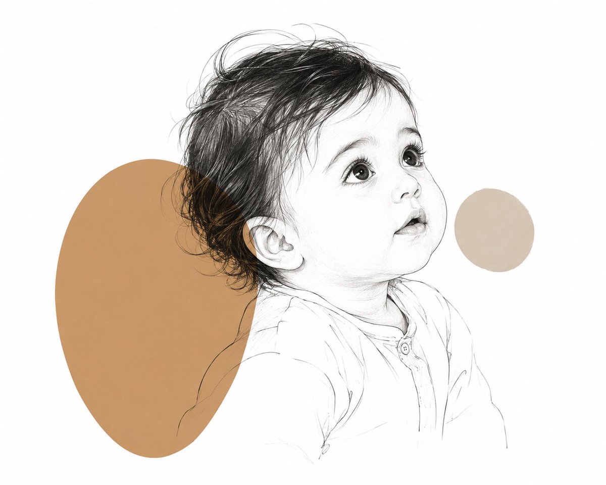 优雅的编辑插画，描绘一个[SUBJECT]，将细腻的轮廓描绘与一两个大胆的纯色色块相结合，部分区域有意留白未完成，在细节与留白之间达成精致的平衡，纯净的白色背景，当代艺术杂志的美…