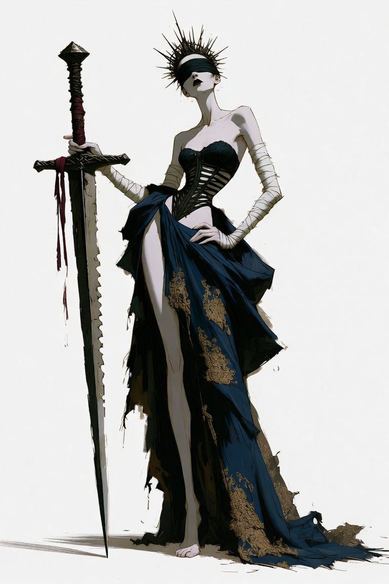 在纯白背景上，以 16:9 宽屏布局创建一份高端、现代的时尚 CHARACTER CONCEPT ART SHEET（角色概念美术设定图）。所附参考图片定义了…