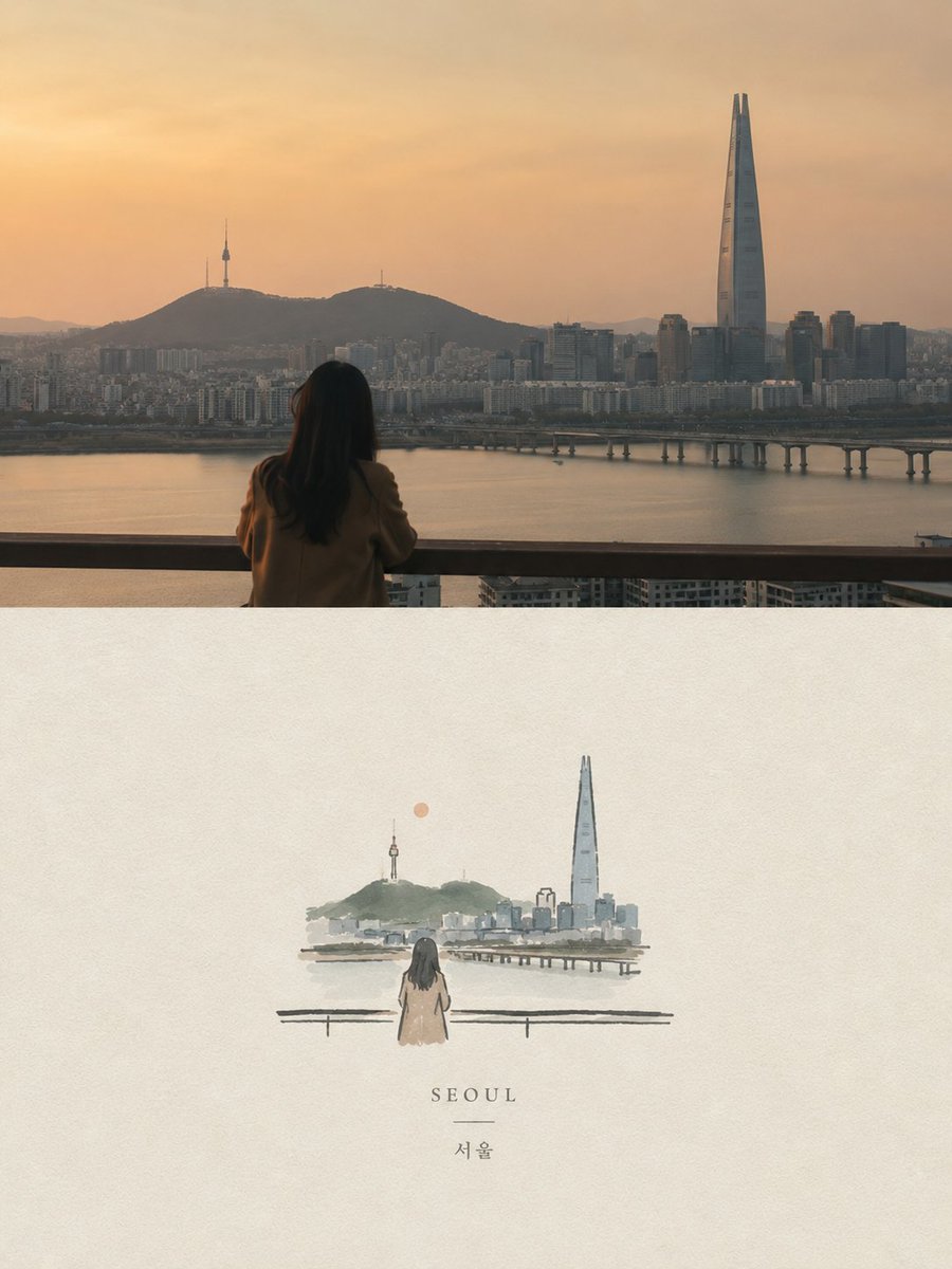 创建一个高端独立编辑海报,严格采用 3:4 纵向宽高比。将画布水平分为完全相等的两部分(各占 50%),作为一本统一的艺术出版物封面进行设计。 上半部分 — 编辑摄影 根据所选主…