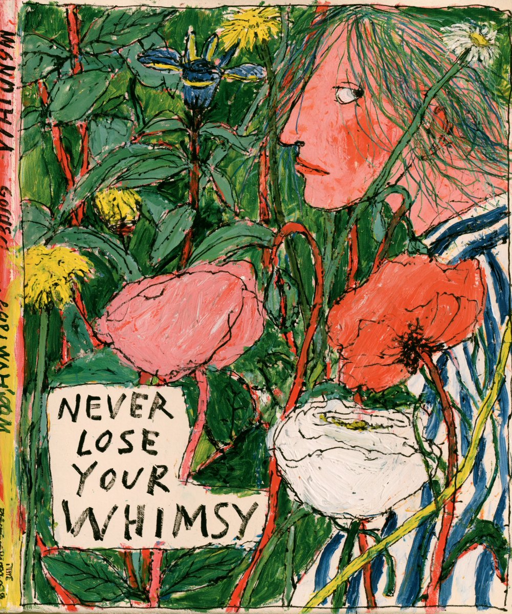 文字"NEVER LOSE YOUR WHIMSY"在植物学背景上 --ar 5:6 --raw --sref 1552779453 970294841 --…