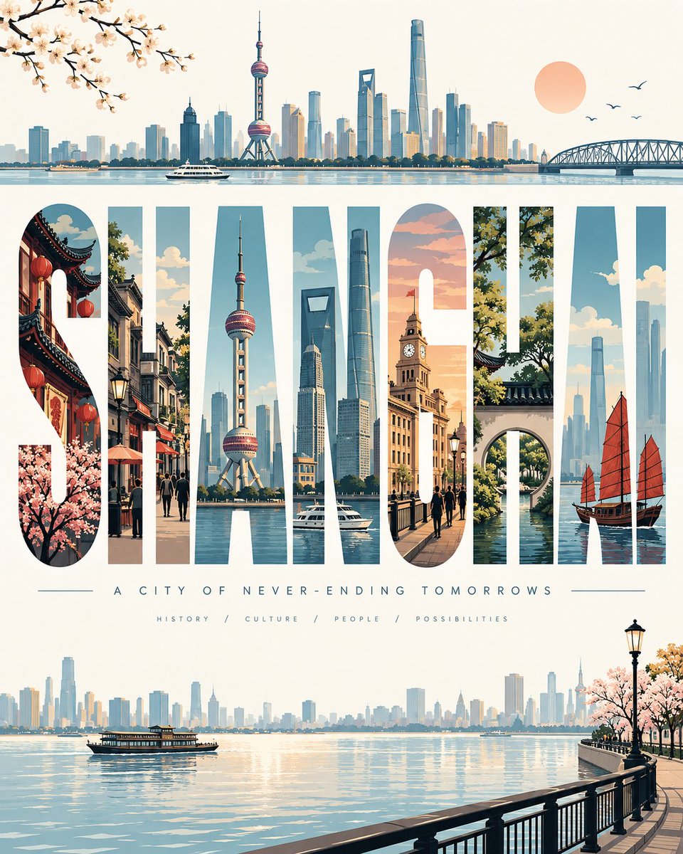 创建一个超高分辨率的 4:5 垂直旅行海报，主题围绕 [LOCATION]。所有可见文字必须仅为英文，拼写完全准确，专业排版，不能出现扭曲字母、随机符号或 AI 乱码。 核心设计…