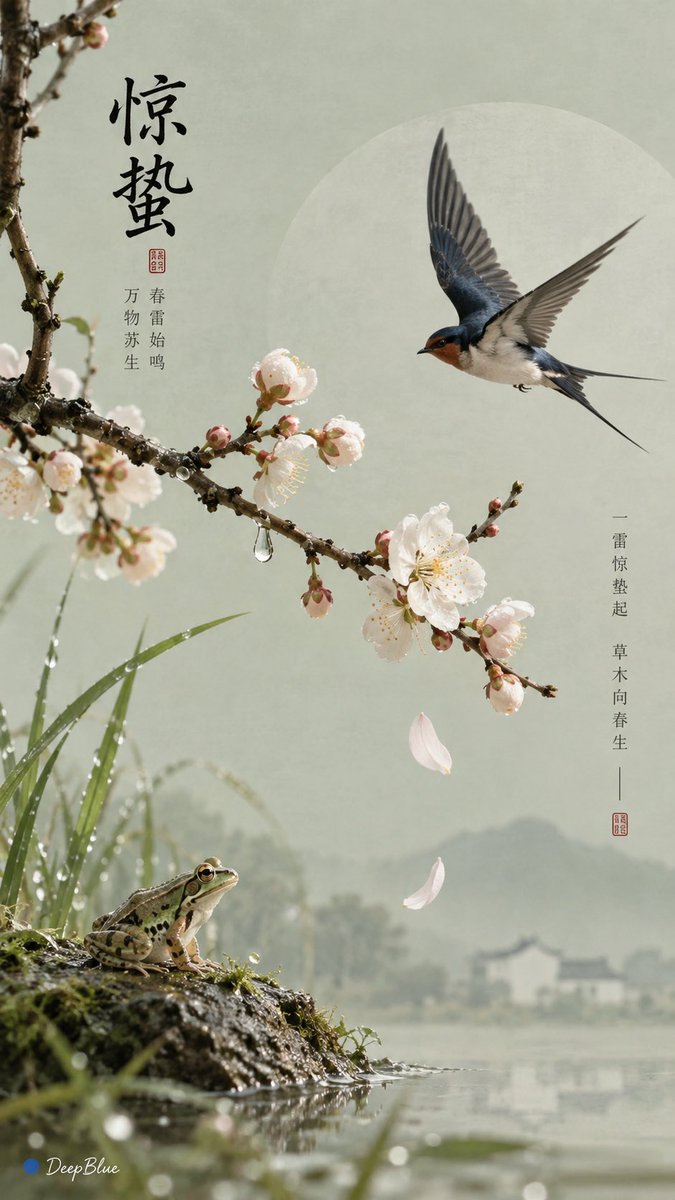 极简东方 × 宋式美学 × 时令诗意 × 独立艺术封面 × 东方自然意境 中国农历节气:秋分 视觉主体:根据节气特征,选择3种最具节气代表性与视觉美感的瓜果蔬菜、动物或自然现象。
