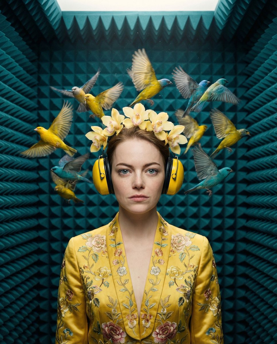 { "vibe_title_en": "The Quiet Rebel's Surreal Ornithological Symphony", "master…