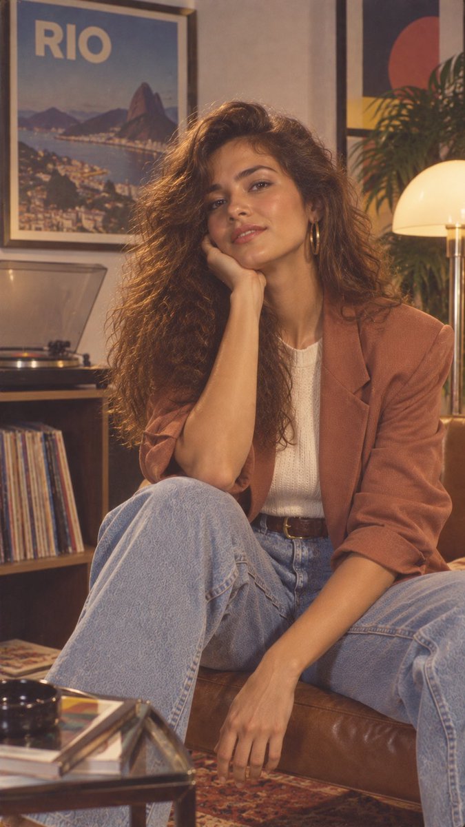 GPT Image 2 on ChatGPT Prompt; Create an ultra-realistic vintage 1980s studio portrait of…