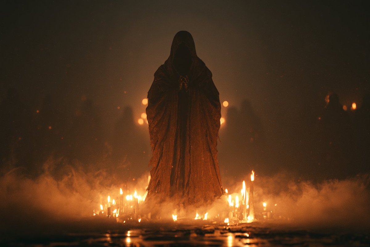一个电影般的渲染画面，呈现[subject]被[lighting style]照亮的效果，浓雾将场景分割成富有氛围感的层次，搭配温暖的逆光、微妙发光的粒子、深邃的阴影、电影级的景…