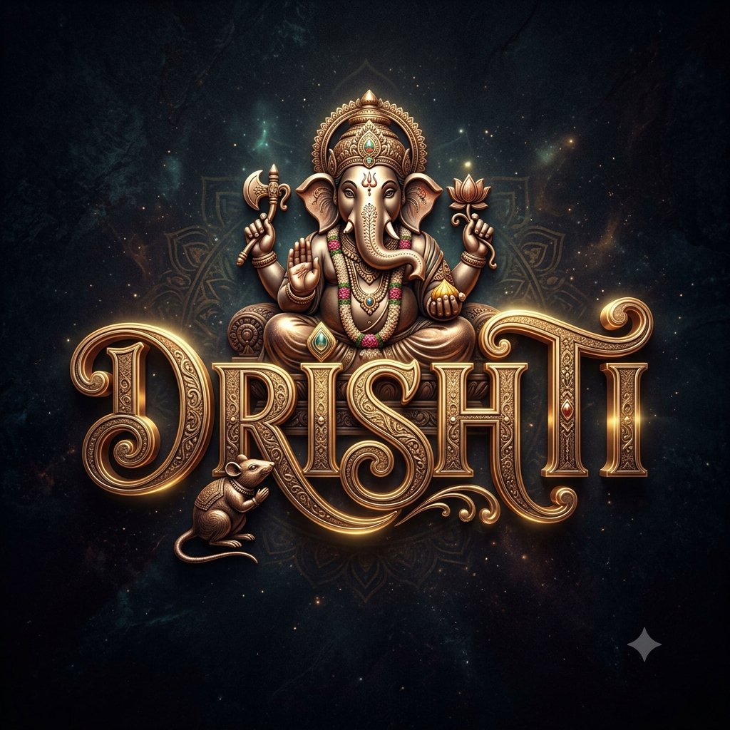 在 #GaneshChaturthi（象神节）之际，使用 #Gemini Nano Banana Pro 创建一张带有甘尼许神（Ganesh）的你名字的 3D AI 图像 #pr…