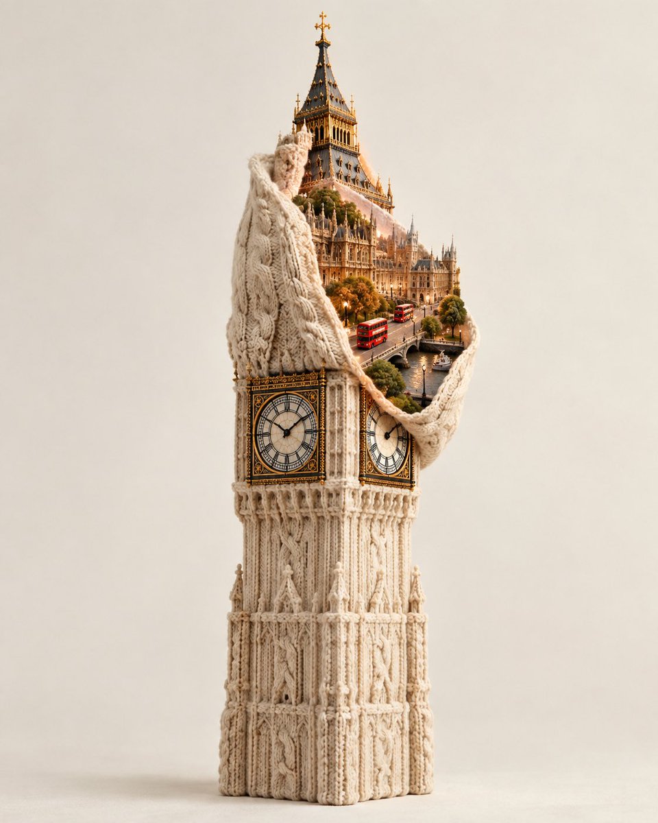 GPT image 2.5 提示词 一张超现实的、高端的建筑艺术摄影作品，将[STRUCTURE / LANDMARK]（建筑结构 / 地标）转变为一个巨大的…