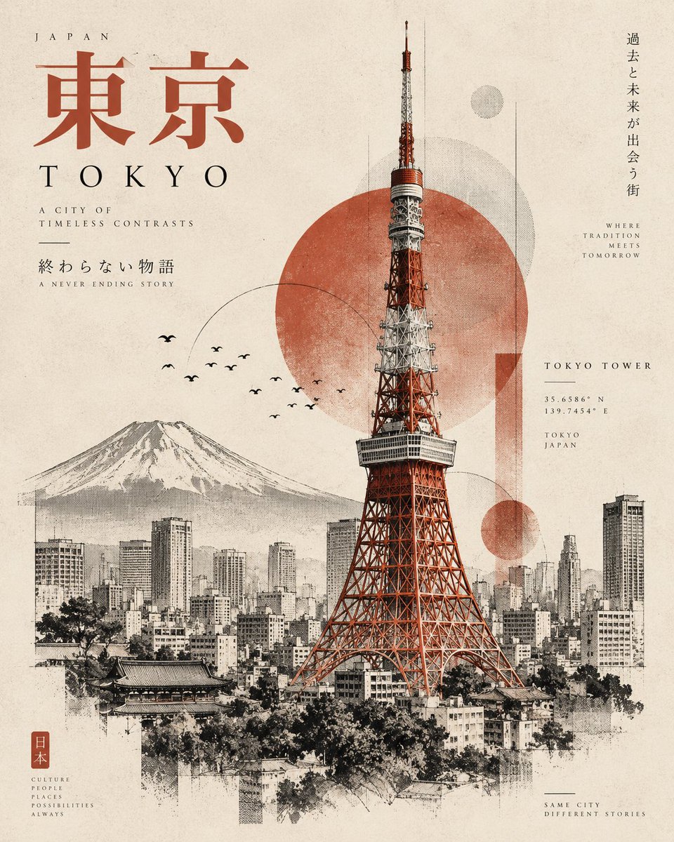 一幅精致的极简主义建筑艺术海报，以 [LANDMARK / STRUCTURE]（地标/建筑）作为主体插画，采用典雅的手绘建筑素描风格。保留地标可辨识的轮廓、比例与标志性建筑细节…