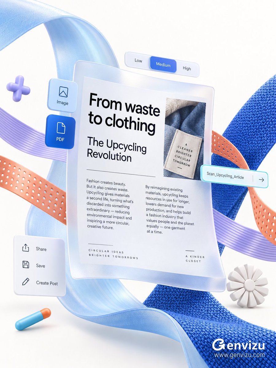 用途:ui-mockup。素材类型:高端无品牌的 Microsoft 365 / Fluent 风格 3D 生产力编辑视觉。在不透明的纯暖白色背景上创建精确的…