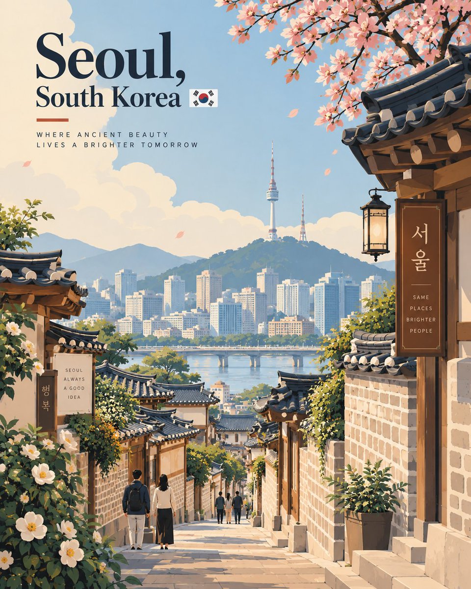 为 [CITY_NAME]，[COUNTRY_NAME] 🇺🇳 创作一张高级的 4:5 竖版极简旅行海报。设计一个完全原创的构图，捕捉这座城市真实而独特的视觉身份——对不同的地点…