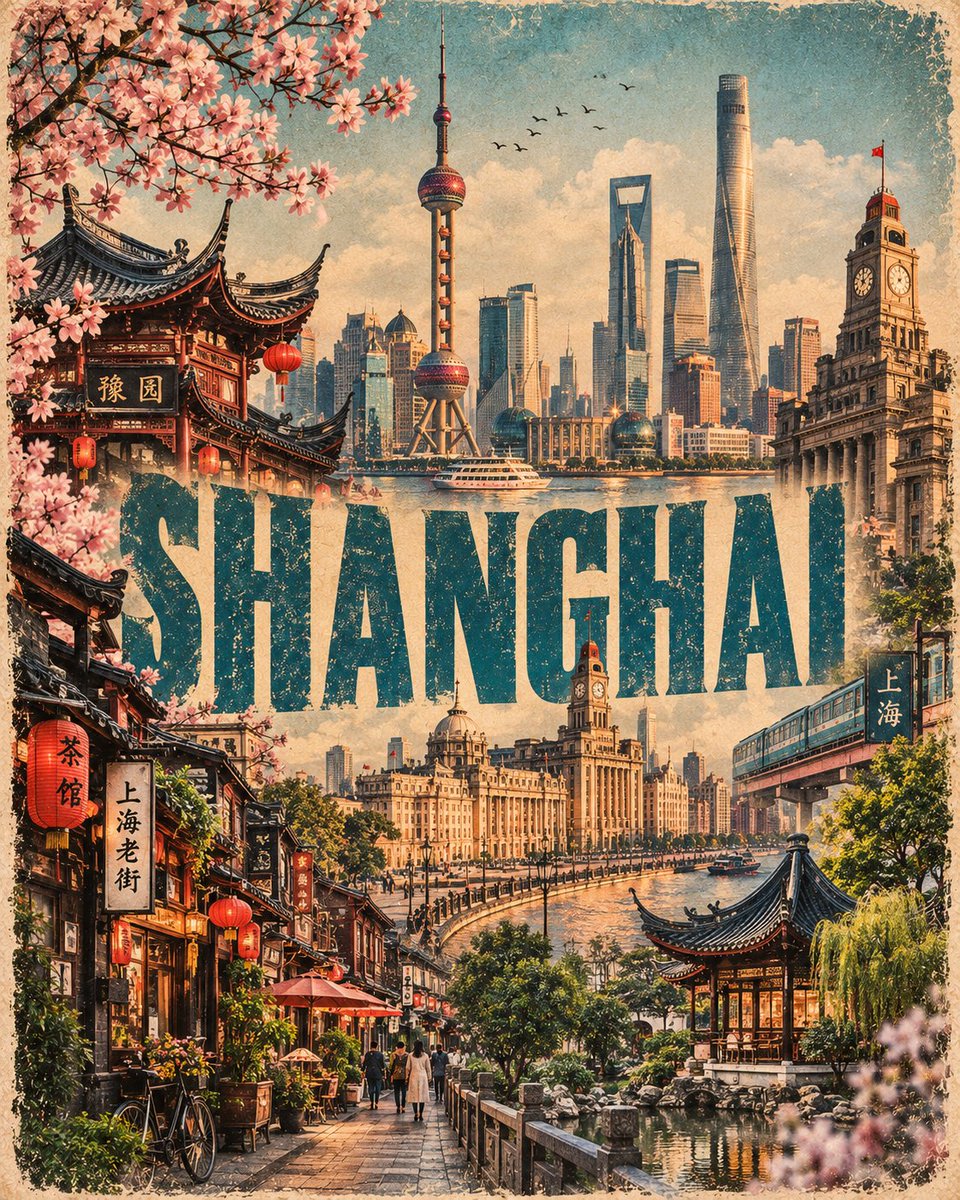 创作一幅高端竖版编辑级旅行艺术海报，灵感源自复古印度旅游海报与电影级文化遗产摄影，主题围绕 [CITY / COUNTRY / DESTINATION]。 构建一幅戏剧性的分层建…