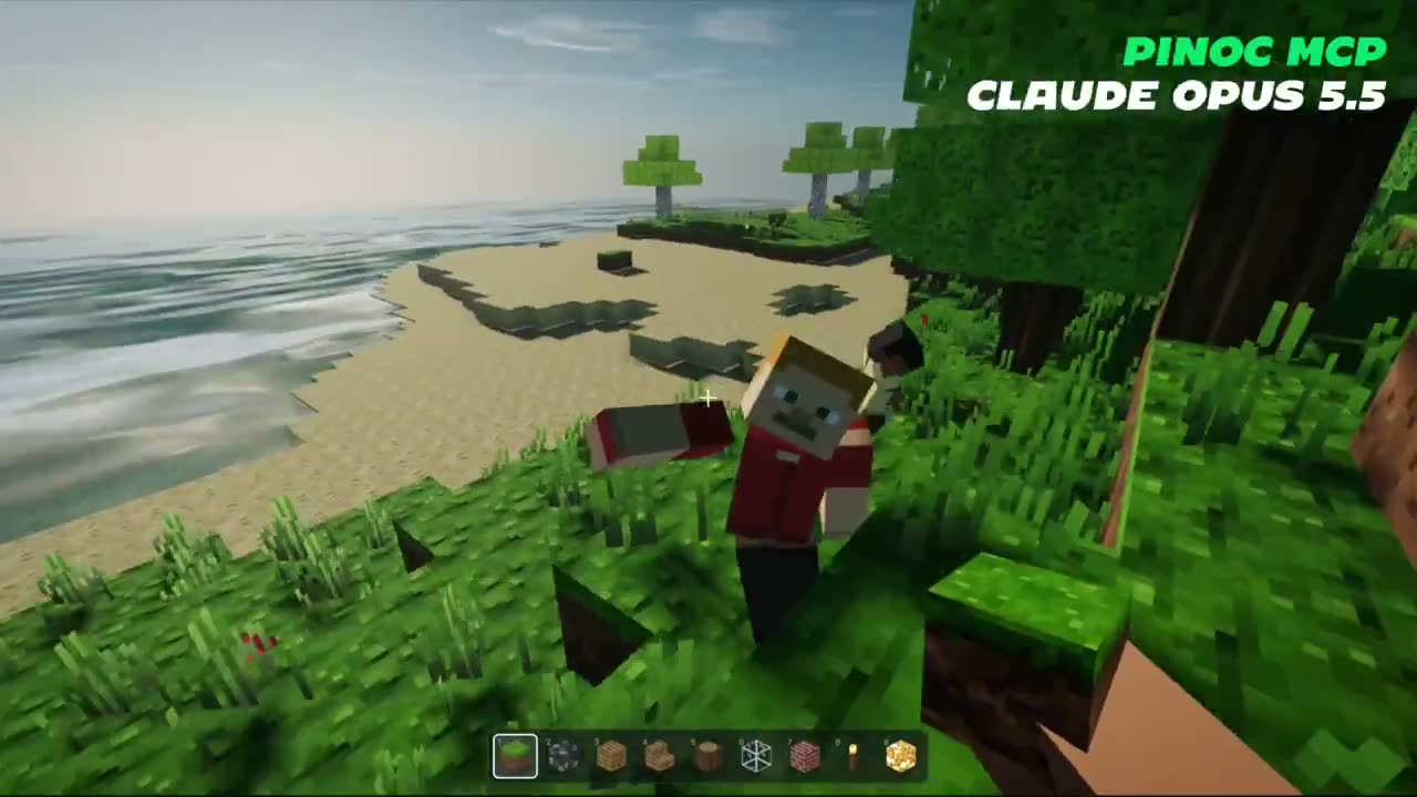 在浏览器中创建一个可玩的 Minecraft 版本。添加先进的着色器，让它看起来尽可能真实和美丽。 世界：原生 ES 模块 + three.js（使用 jsd…