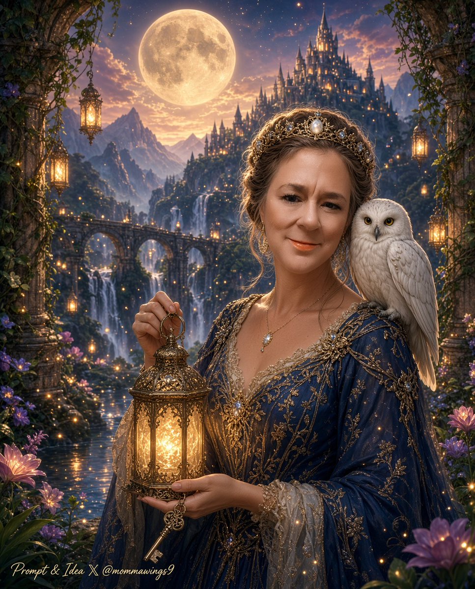 另一个有趣的 AI 提示，可以用来玩： Female（女性）请将上传的照片作为唯一的身份参考。保留人物完全可辨识的面部特征、面部结构、眼睛、鼻子、嘴唇、下颌线、肤色、年龄、自然发…