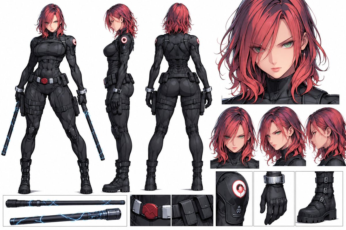 [生成目标] 在一个雨夜的摩天大楼屋顶直升机停机坪上，生成一段双人决斗。先以面部特写分别介绍一位红发黑衣女特工和一位金发白衣女剑士，随后两人在停机坪上对峙。女…