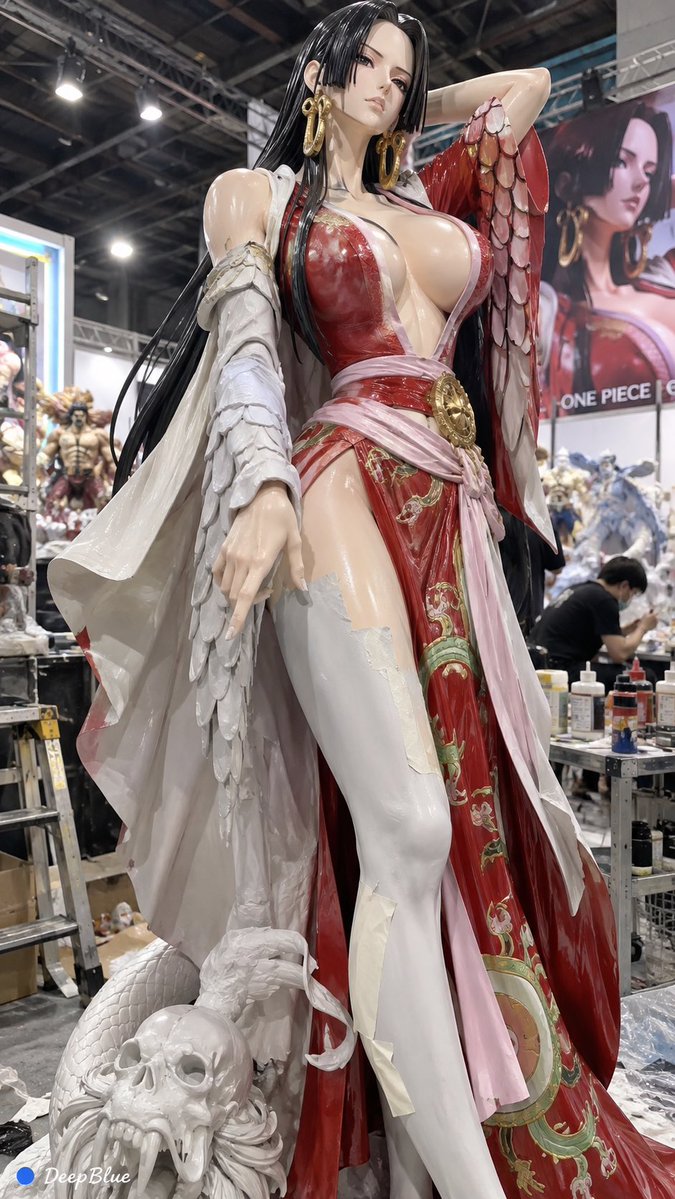 【主体】 × 展会现场喷涂 × 1:1真人等身PVC手办 × 竖版9:16随手拍照片 https://t.co/nurJIXxC4e