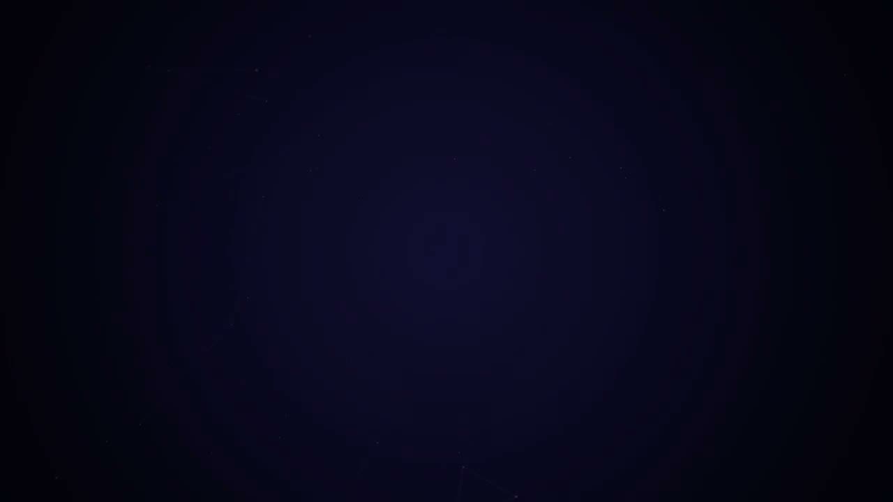 制作一段慢速揭示过渡的动态设计视频。首先以线框形式绘制标志，然后逐个飞入刻面低多边形碎片，直到它们组合成标志。最后引入应用图标背景，并逐字打出品牌名称。